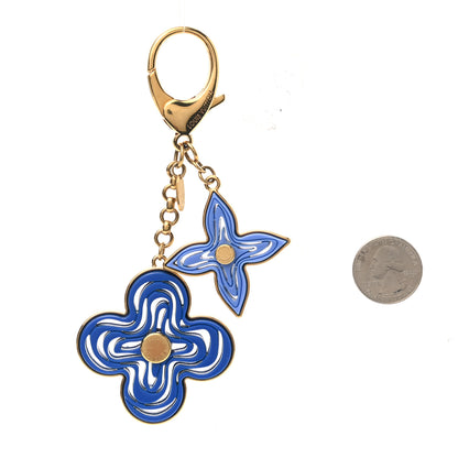 Louis Vuitton Resin Naif Bag Charm Blue 2 of 4