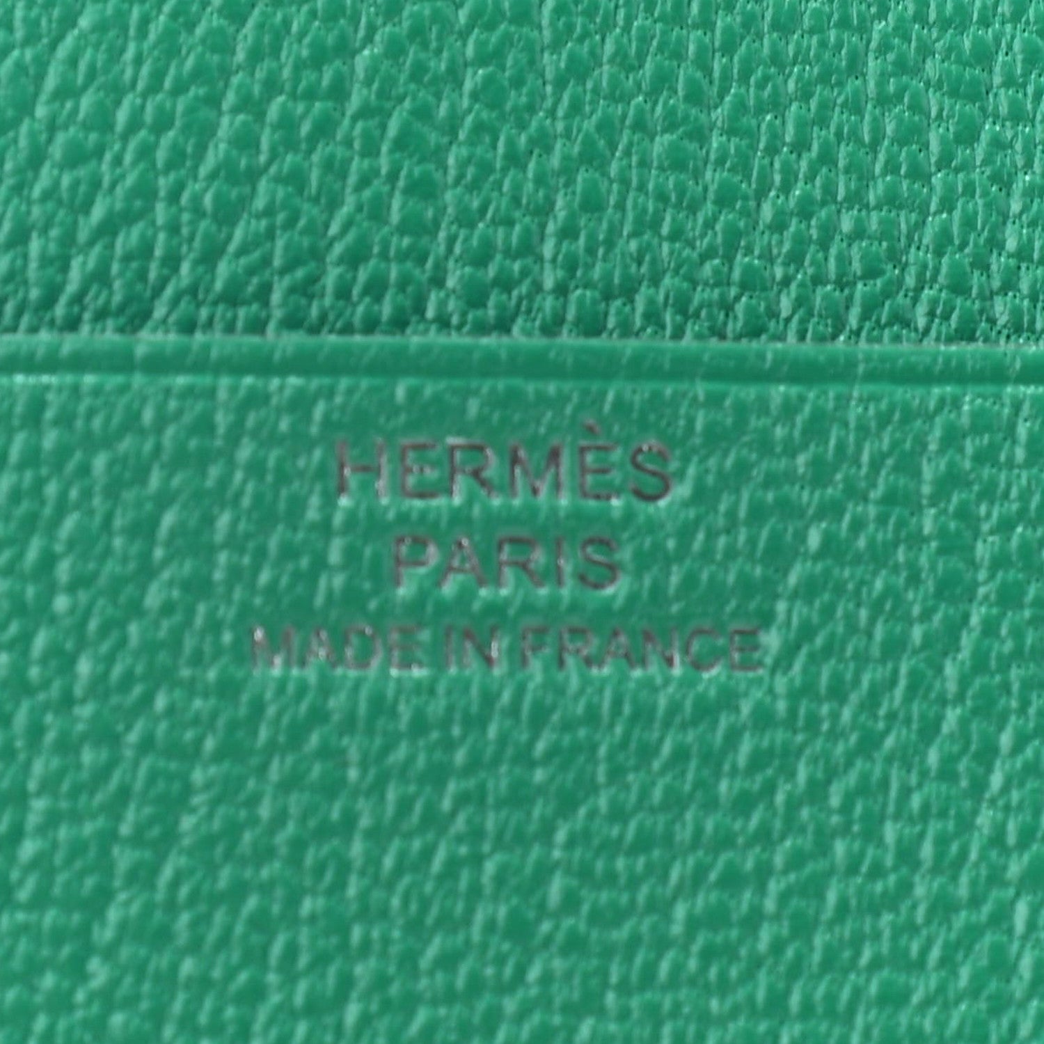 Hermes Chevre Mysore Bearn Wallet Menthe 6 of 7