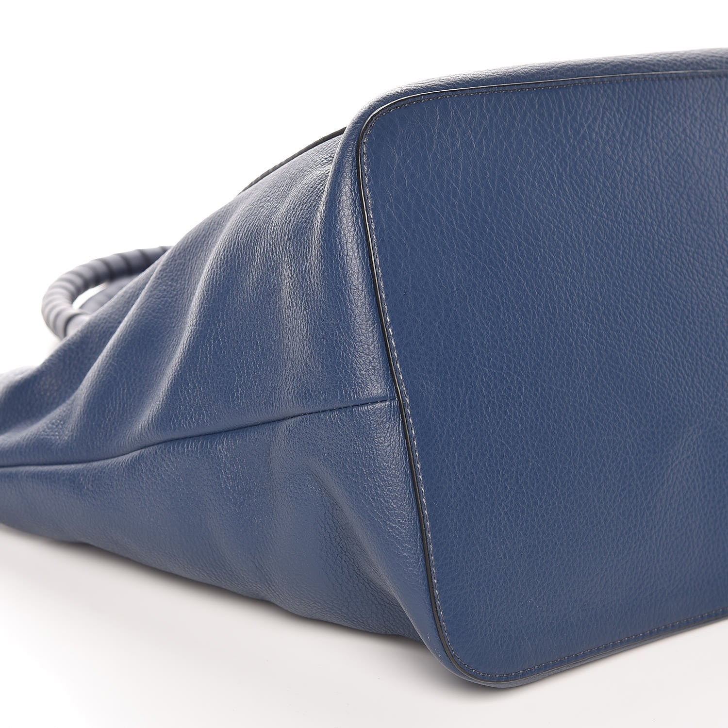 Chloe Calfskin Large New Marcie Tote Royal Navy 8 of 9