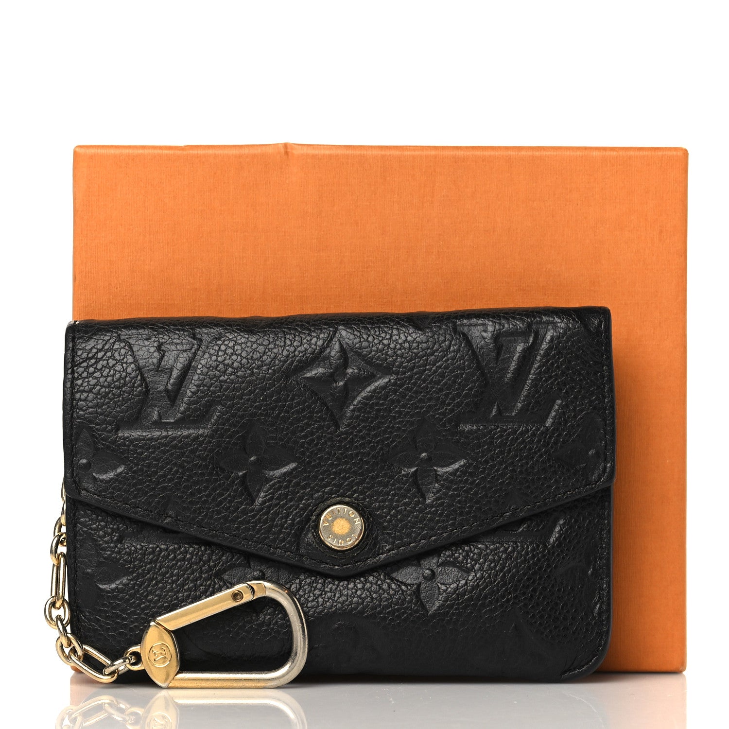 Louis Vuitton Empreinte Key Pouch Black 8 of 8