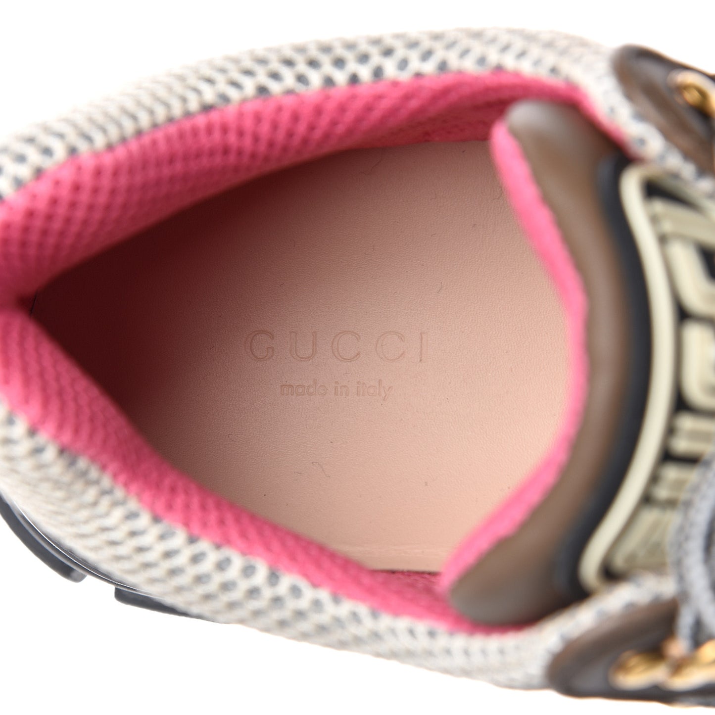 X SEGA Mesh Canvas Calfskin Womens Flashtrek Sneakers White Box Pink Ardesia Loess