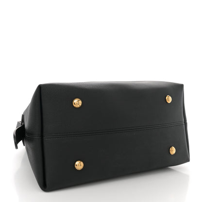 Louis Vuitton Grained Calfskin Low Key Hobo MM Black 5 of 10