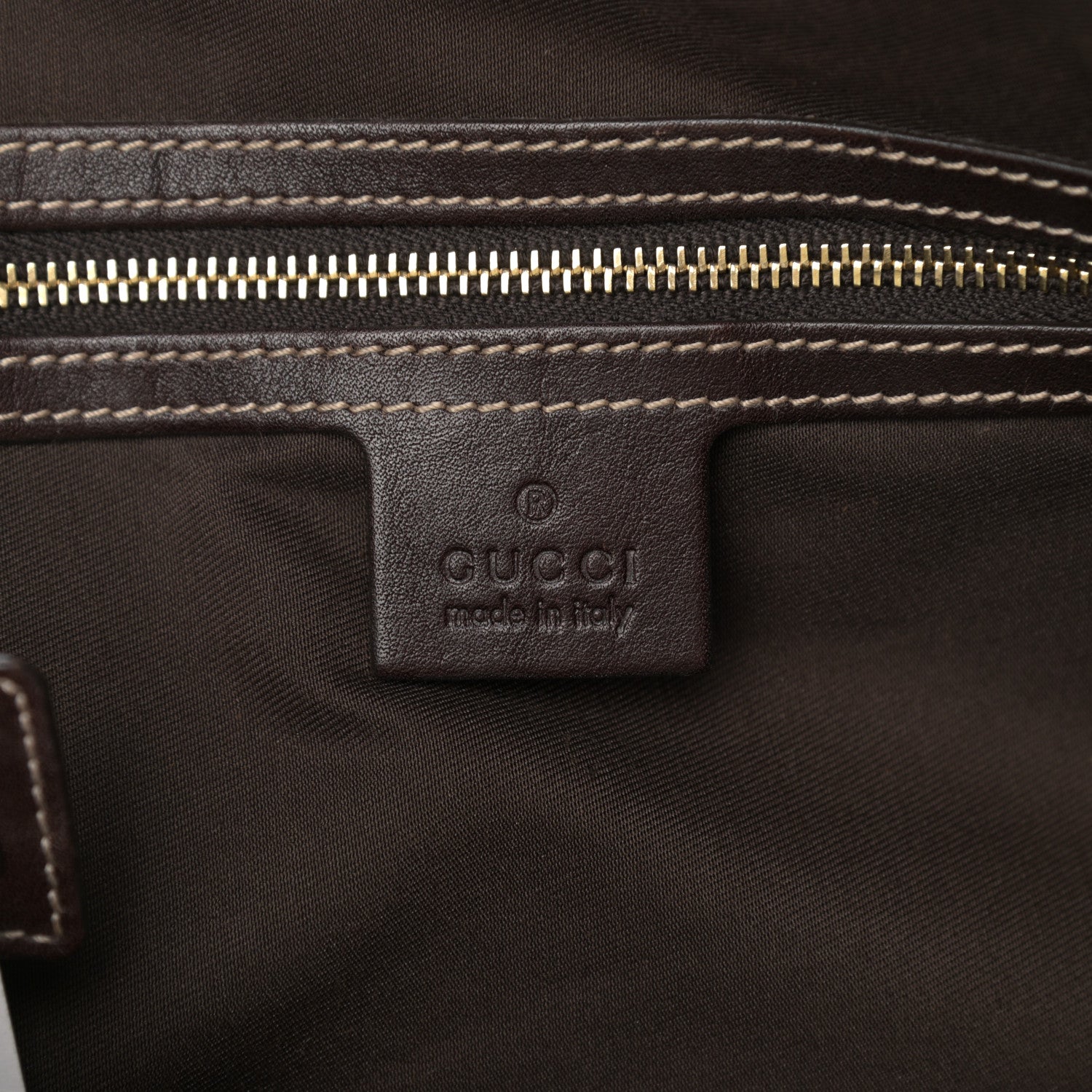 Gucci Monogram Medium Pelham Shoulder Bag Dark Brown 6 of 9