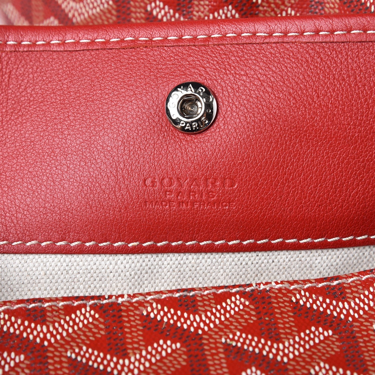 Goyard Goyardine Saint Louis GM Red 6 of 15