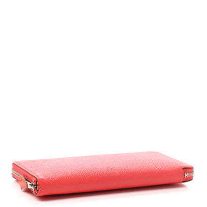 Hermes Epsom Silk'In Wallet Rose Jaipur 4 of 8