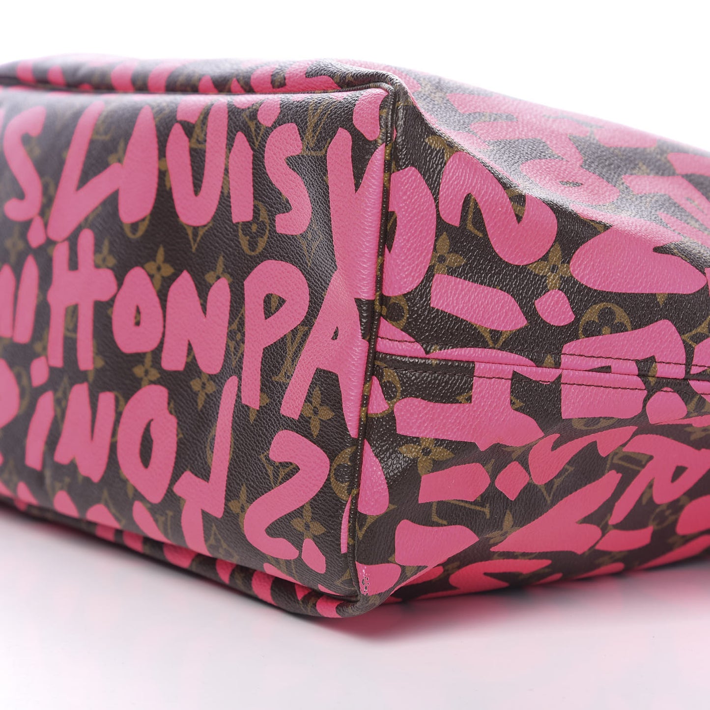Monogram Graffiti Neverfull GM Fuchsia