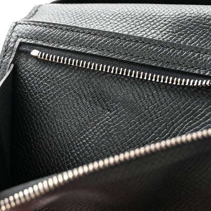 Hermes Epsom Bearn Gusset Wallet Black 13 of 14