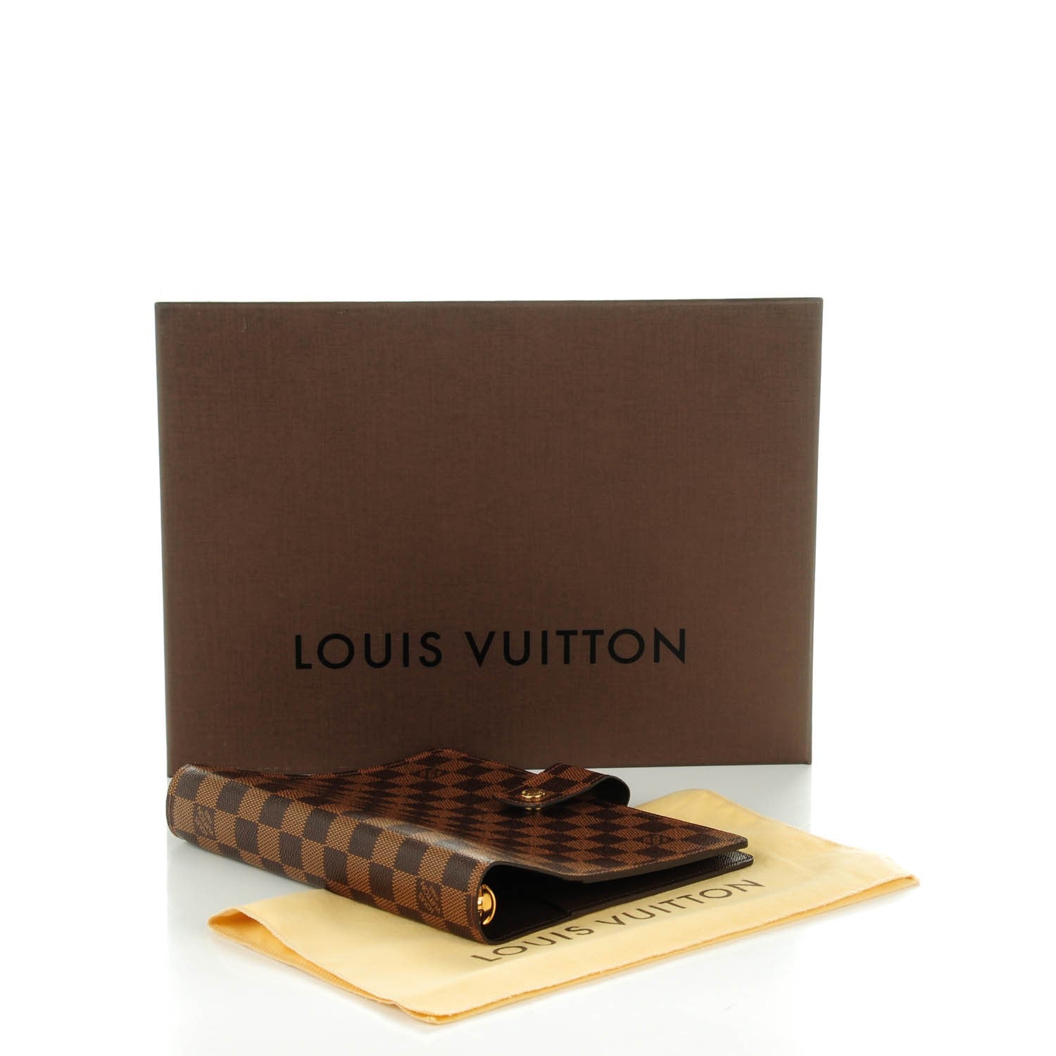 Louis Vuitton Damier Ebene Large Ring Agenda Cover 4 of 7