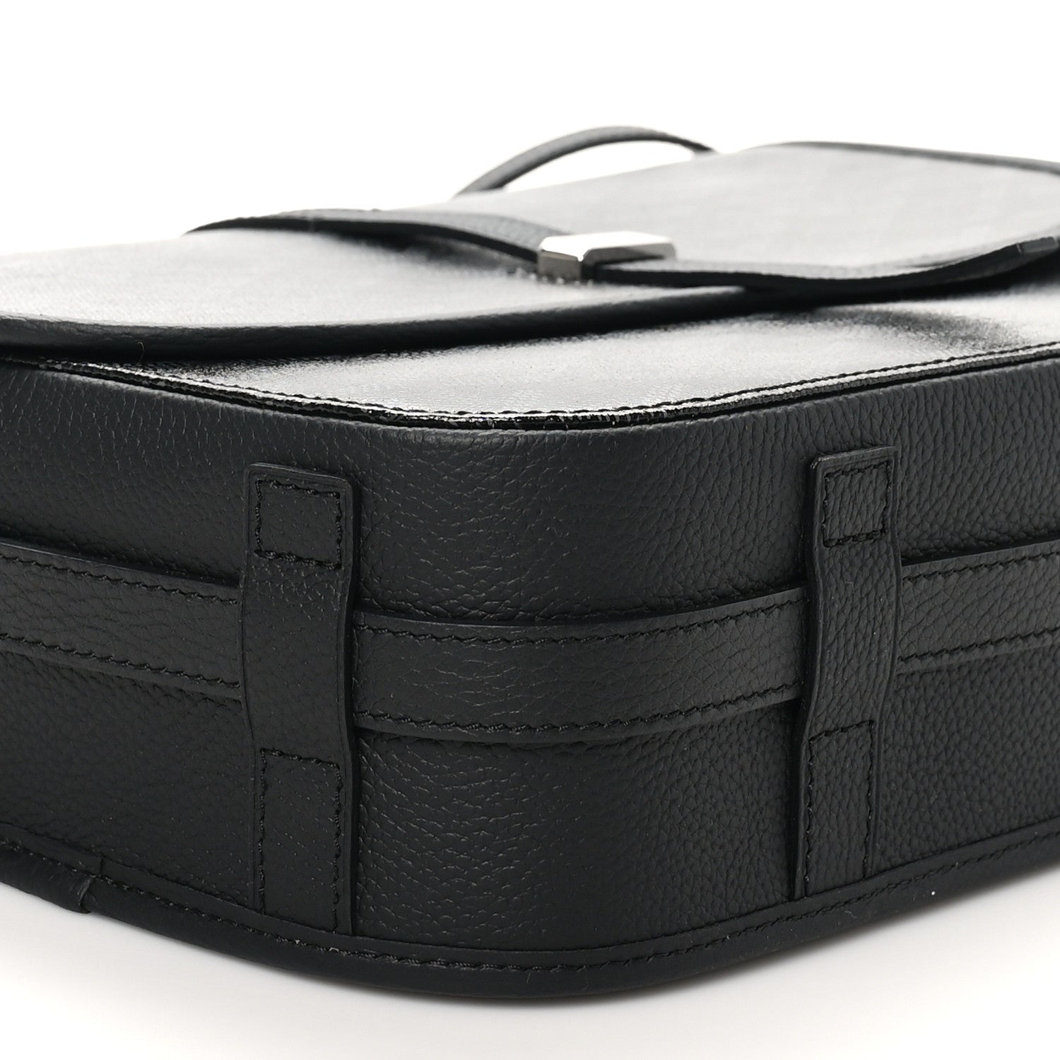 Goyard Goyardine Belvedere II MM Messenger Bag Jet Black 8 of 9