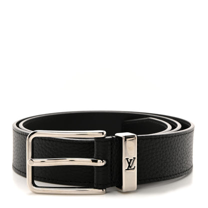 Louis Vuitton Taurillon 35mm Pont Neuf Belt 90 36 Black 1 of 8
