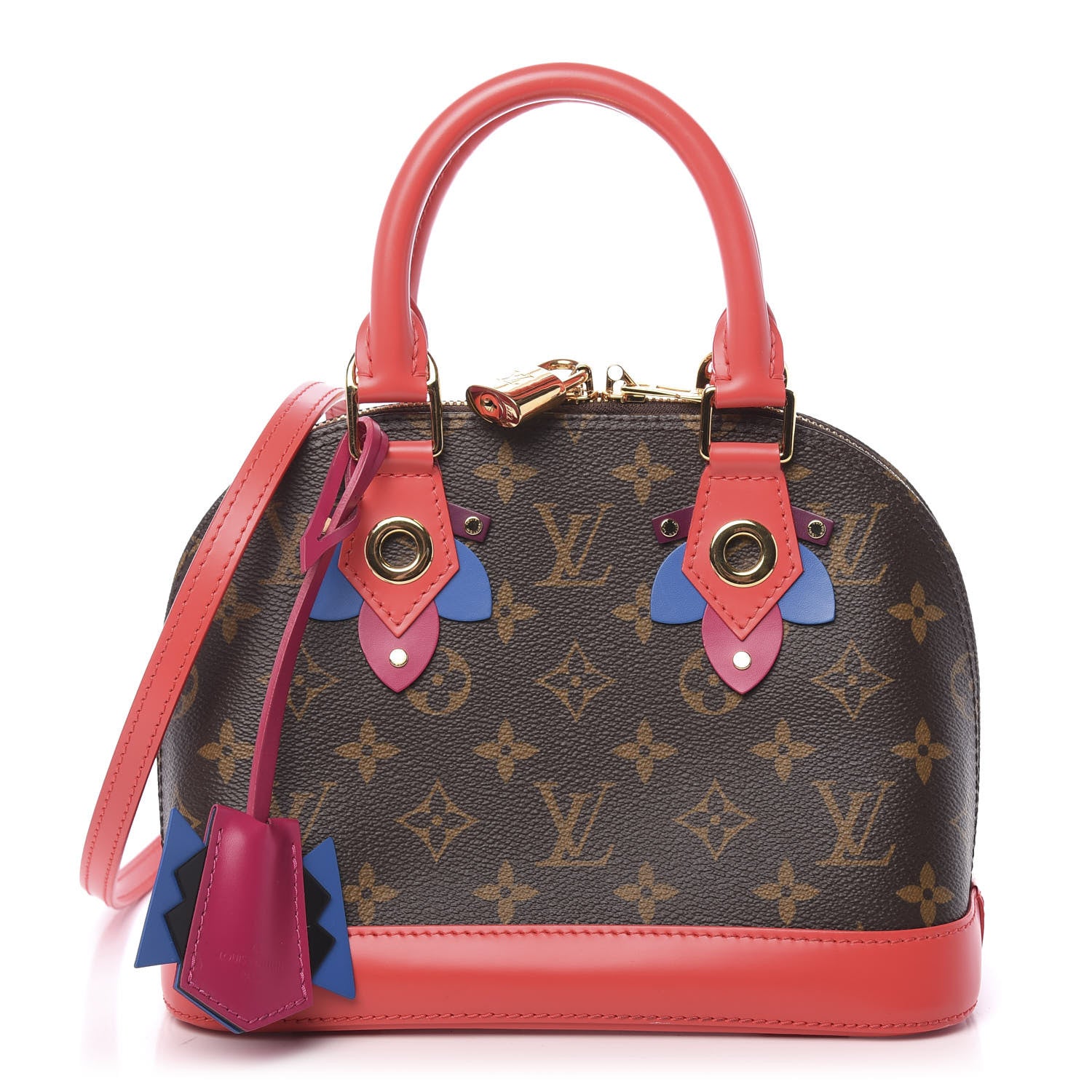 Louis Vuitton Monogram Totem Alma BB Flamingo 1 of 10