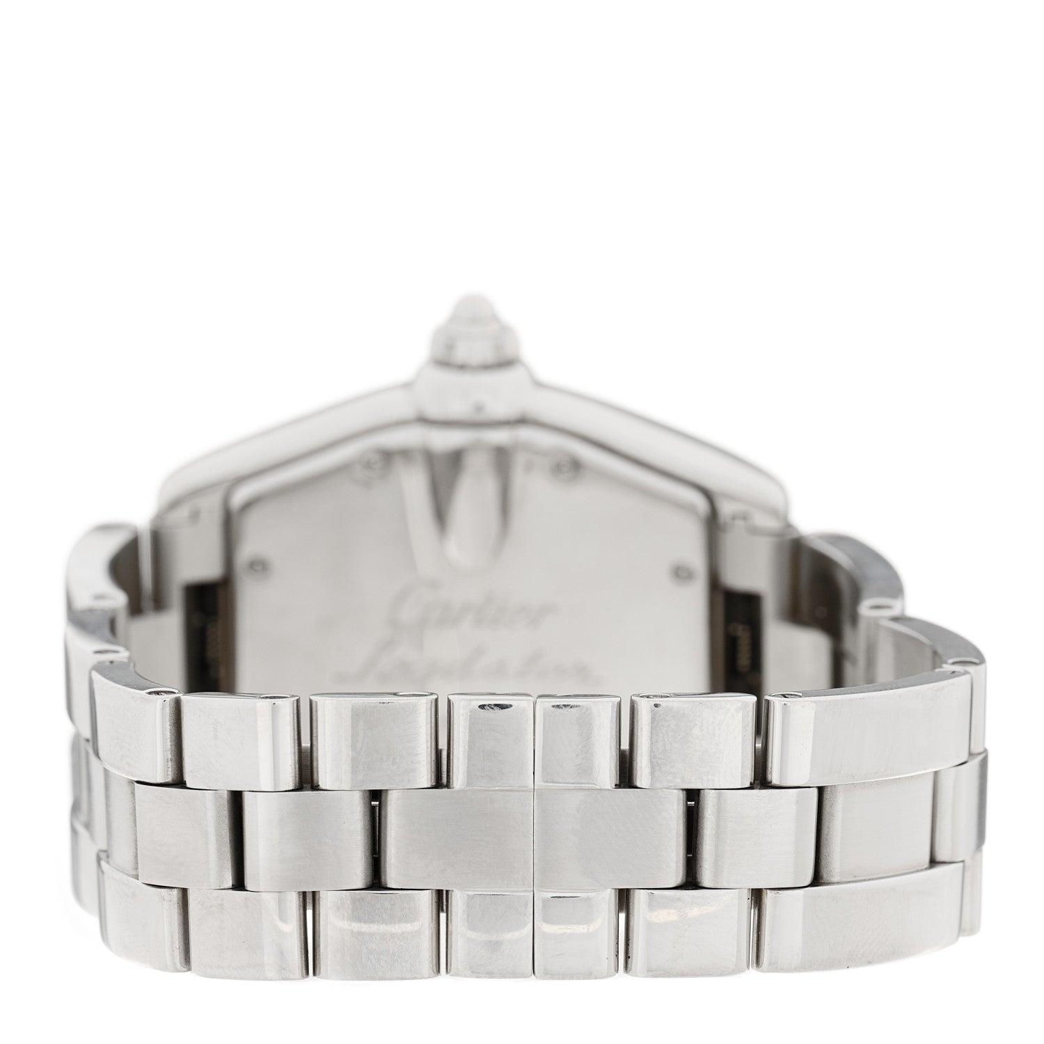 Cartier Stainless Steel 37mm Roadster Automatic Watch Black 3 of 4