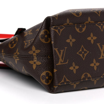 Louis Vuitton Monogram Tuileries Besace Caramel Rouge 11 of 12