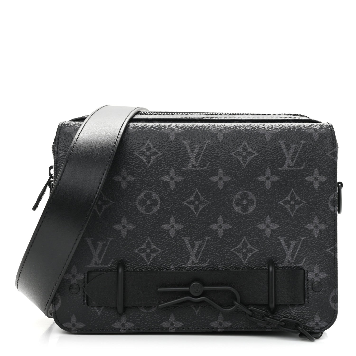Louis Vuitton Monogram Eclipse Steamer Messenger 1 of 9