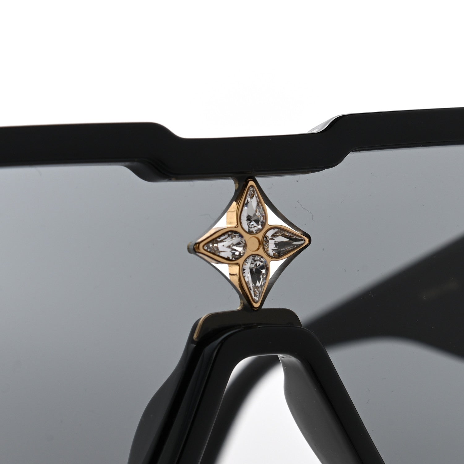 Louis Vuitton Acetate Cyclone Sunglasses Z1578E Black 9 of 9
