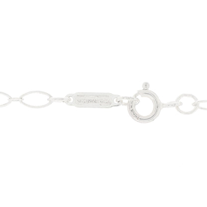 Tiffany Sterling Silver Diamond Large Garden Flower Pendant Necklace 3 of 5