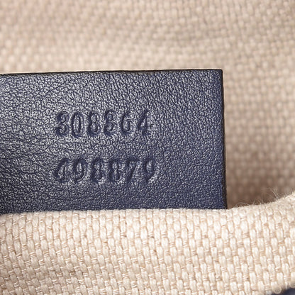 Gucci Vernice Naplack Small Soho Disco Bag Uniform Blue 7 of 11