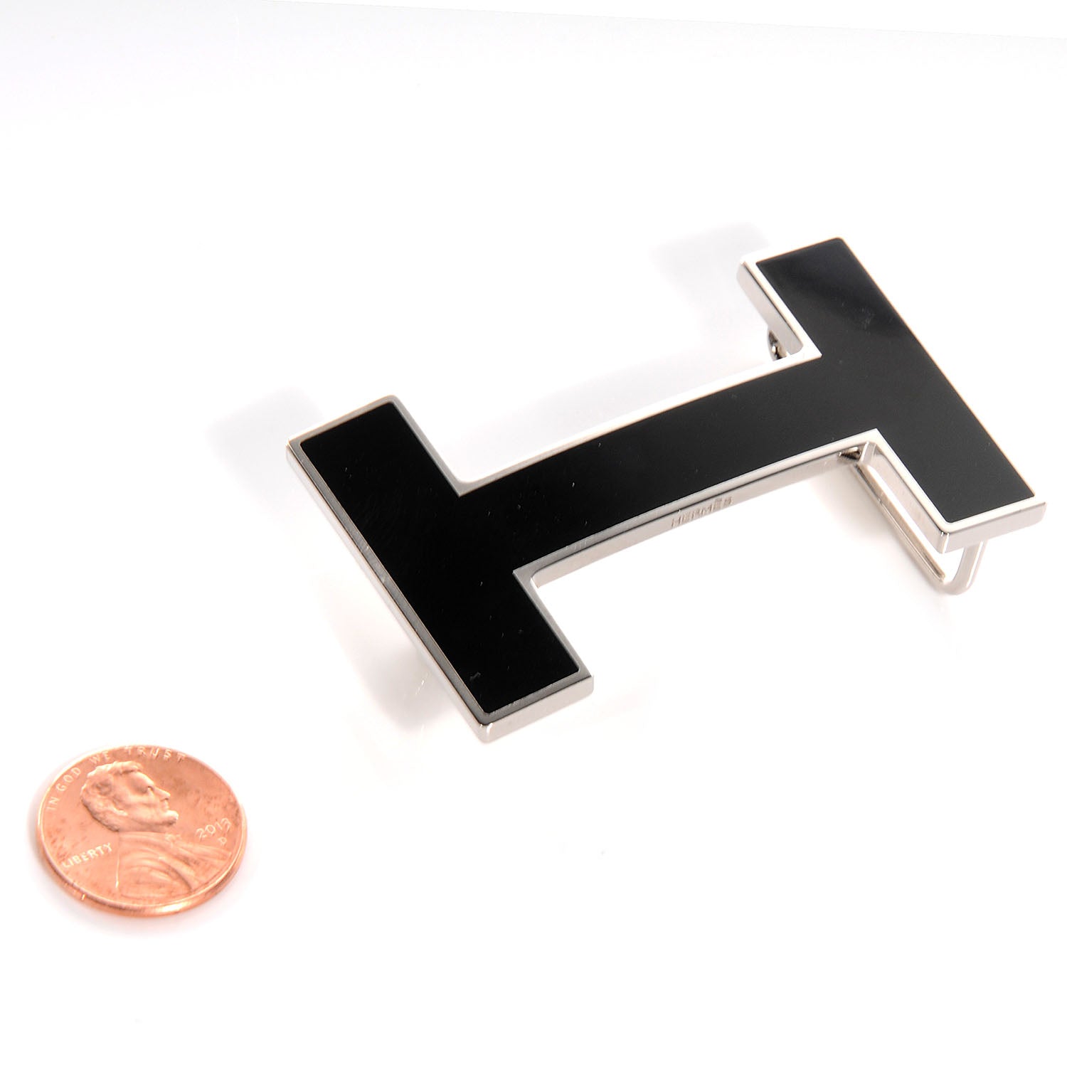 Hermes Quizz Enamel H Belt Buckle Black 2 of 5
