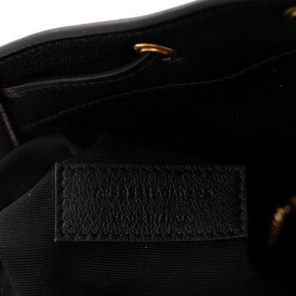 Saint Laurent Santorini Lux Calfskin Y Drawstring Tote Black 7 of 10