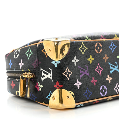 Louis Vuitton Monogram Multicolor Trouville Black 6 of 12