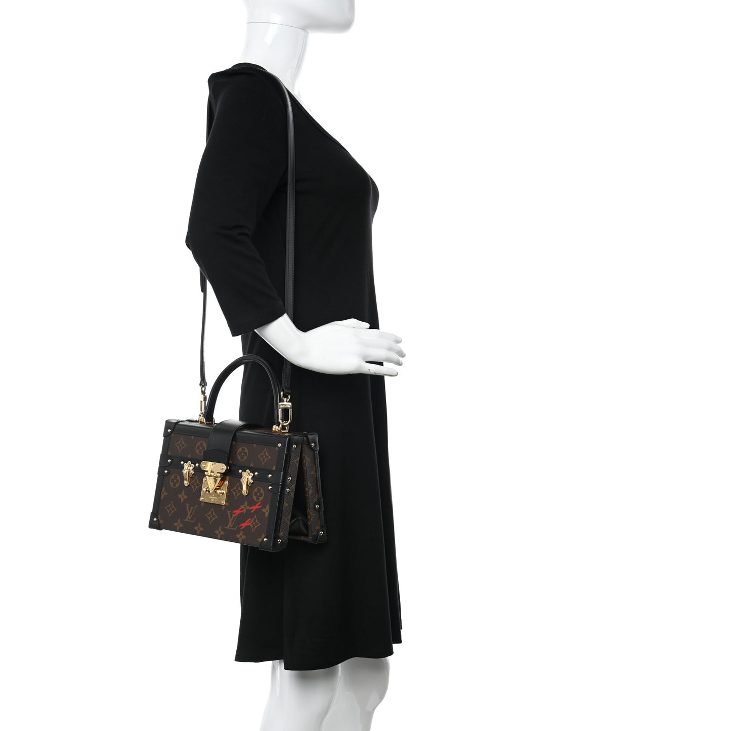 Monogram Petite Malle V Black
