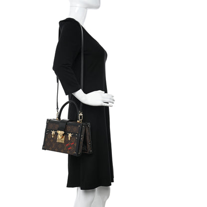 Louis Vuitton Monogram Petite Malle V Black 2 of 11