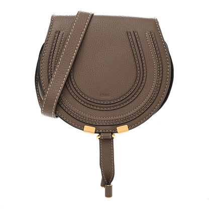 Chloe Calfskin Mini Marcie Round Crossbody Bag Army Green 1 of 11