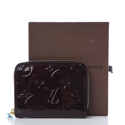 Louis Vuitton Vernis Zippy Coin Purse Wallet Amarante 8 of 8