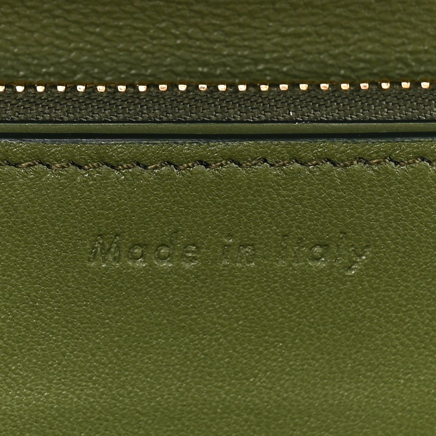 Celine Box Calfskin Classic Box Medium Flap Bag Army Green 8 of 11