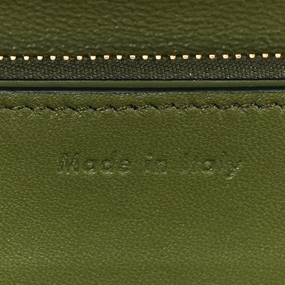 Celine Box Calfskin Classic Box Medium Flap Bag Army Green 8 of 11