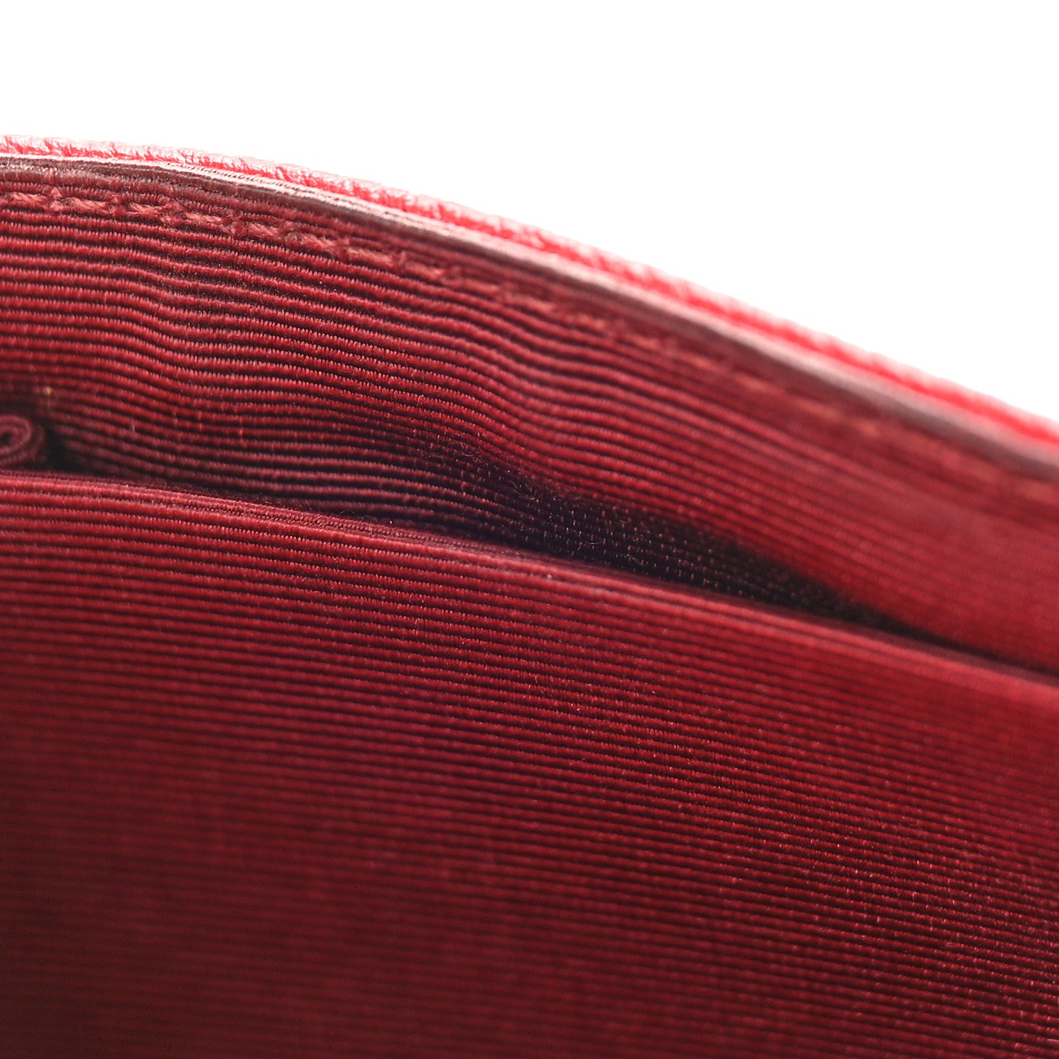 Christian Dior Grained Calfskin Small Diorama Flap Bag Red 12 of 13