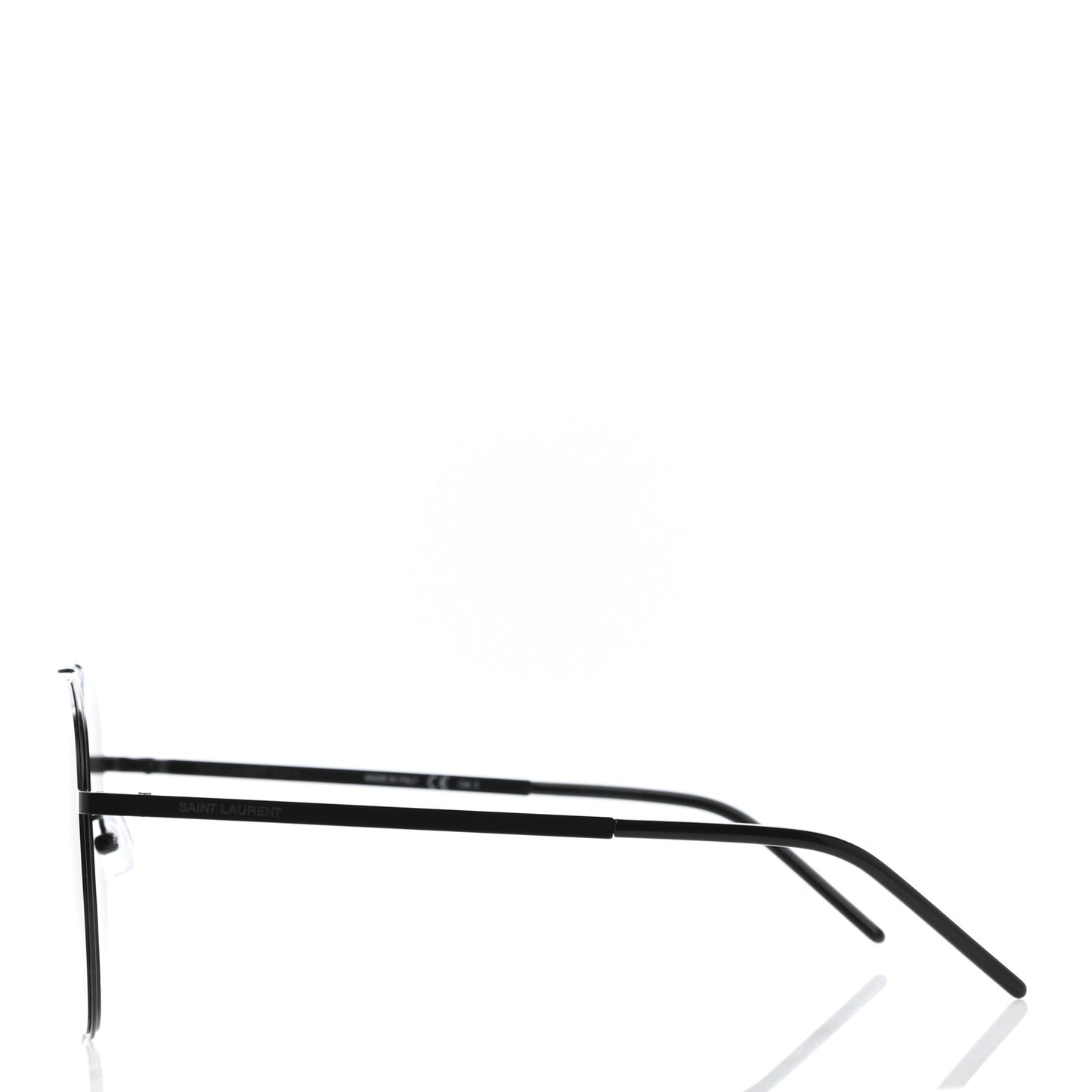 Metal Aviator Classic 11 Slim Sunglasses Black