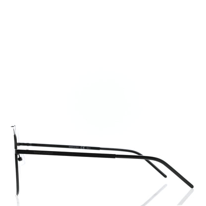 Saint Laurent Metal Aviator Classic 11 Slim Sunglasses Black 2 of 5