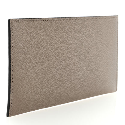 Louis Vuitton Calfskin Felicie Chain Wallet Card Holder Insert Tourterelle 3 of 6