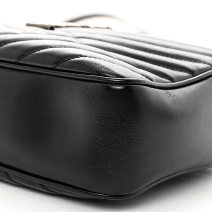 Saint Laurent Calfskin Matelasse Monogram Lou Camera Bag Black 10 of 10