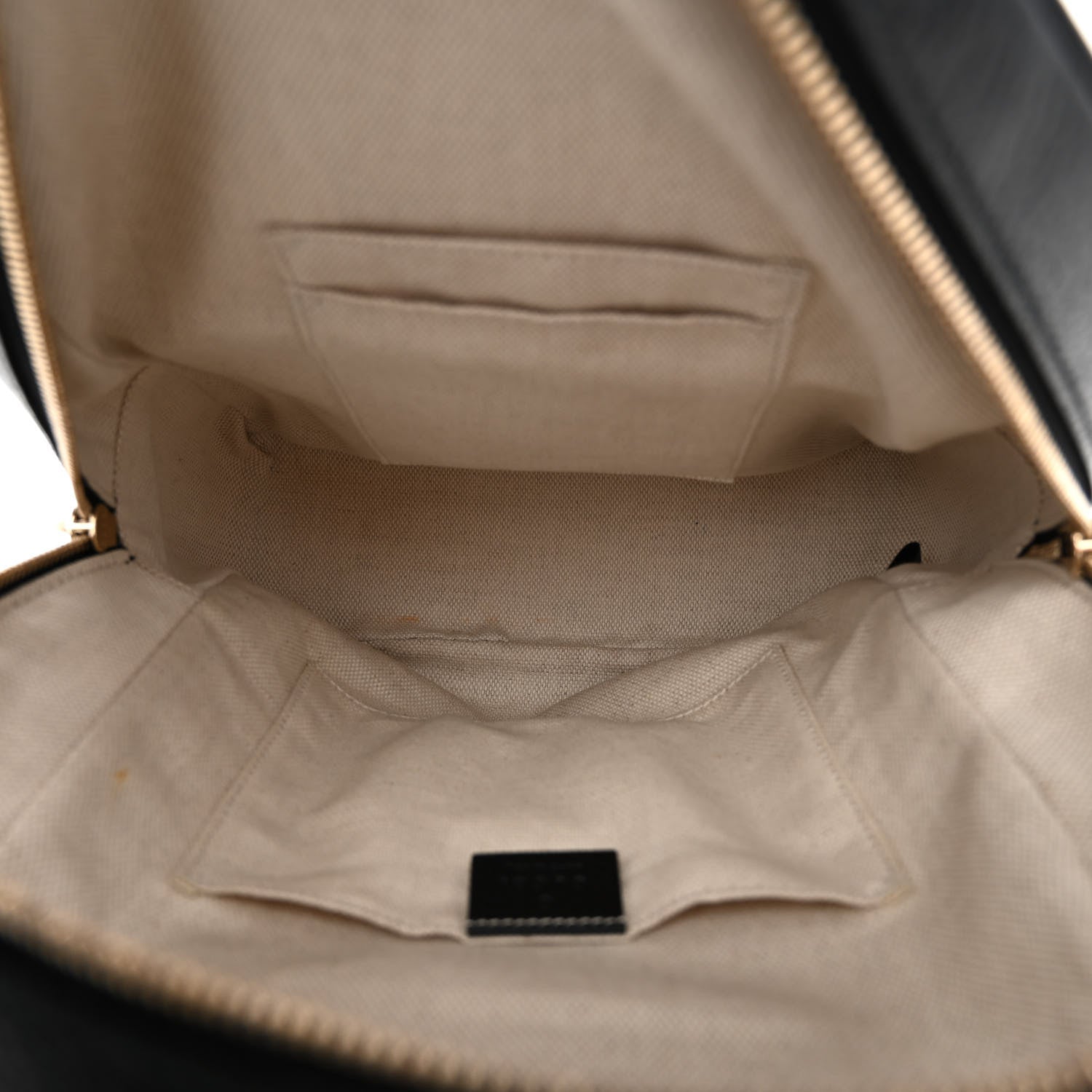 Gucci Pebbled Calfskin Soho Chain Backpack Black 5 of 9