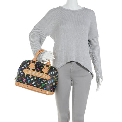 Louis Vuitton Monogram Multicolor Alma Black 2 of 7