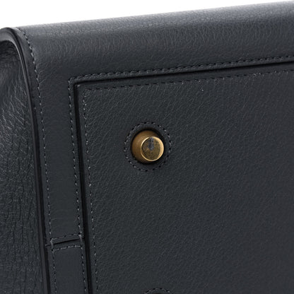 Celine Crisped Calfskin Mini Tie Knot Tote Anthracite 16 of 21