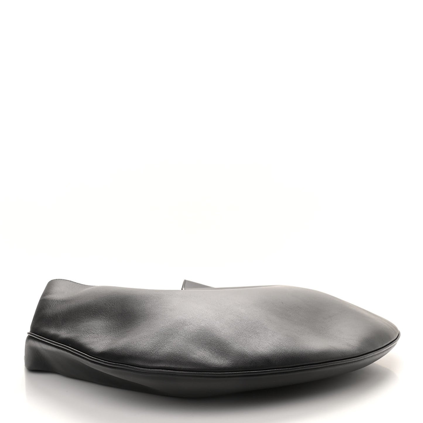 Calfskin Infinity Hobo Bag Black