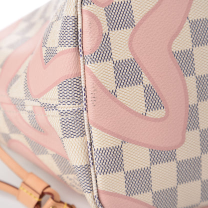 Louis Vuitton Damier Azur Tahitienne Neverfull MM 10 of 11