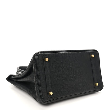 Hermes Togo BIRKIN 30 Black 4 of 10
