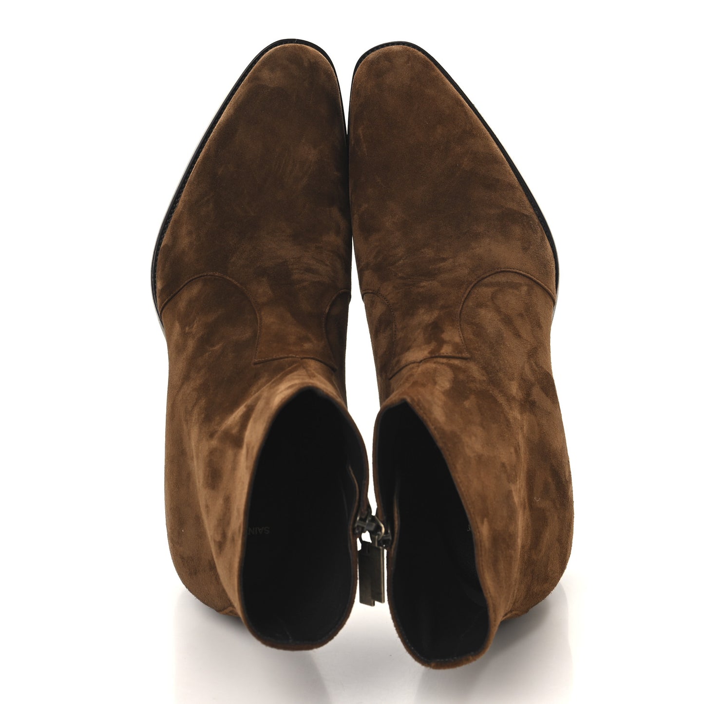 Suede Calfskin Mens Wyatt 40 Zip Boots 45 Land