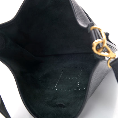 Hermes Taurillon Clemence Evelyne III PM Black 4 of 4