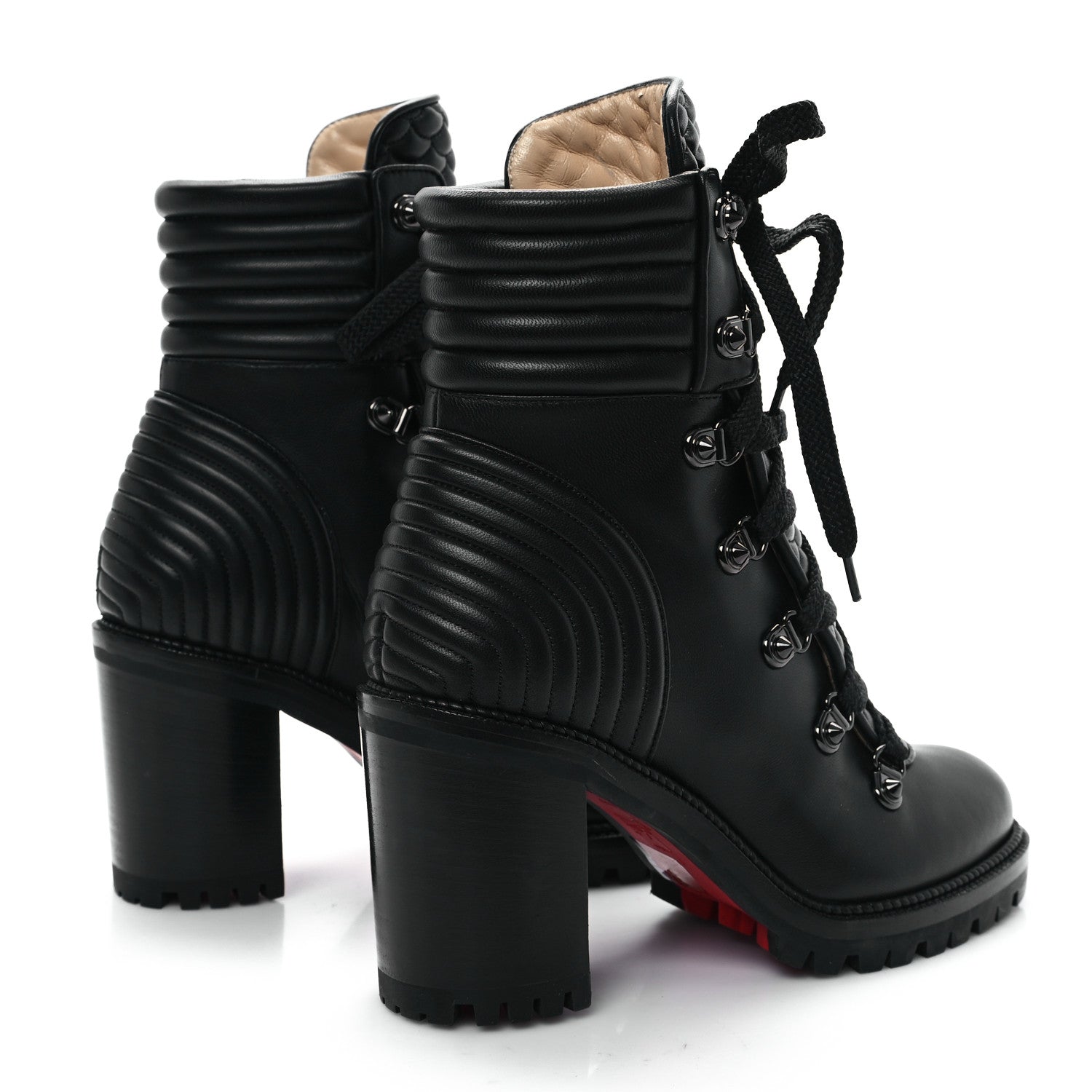 Christian Louboutin Nappa Mad 70 Ankle Boots 35.5 Black 5 of 10