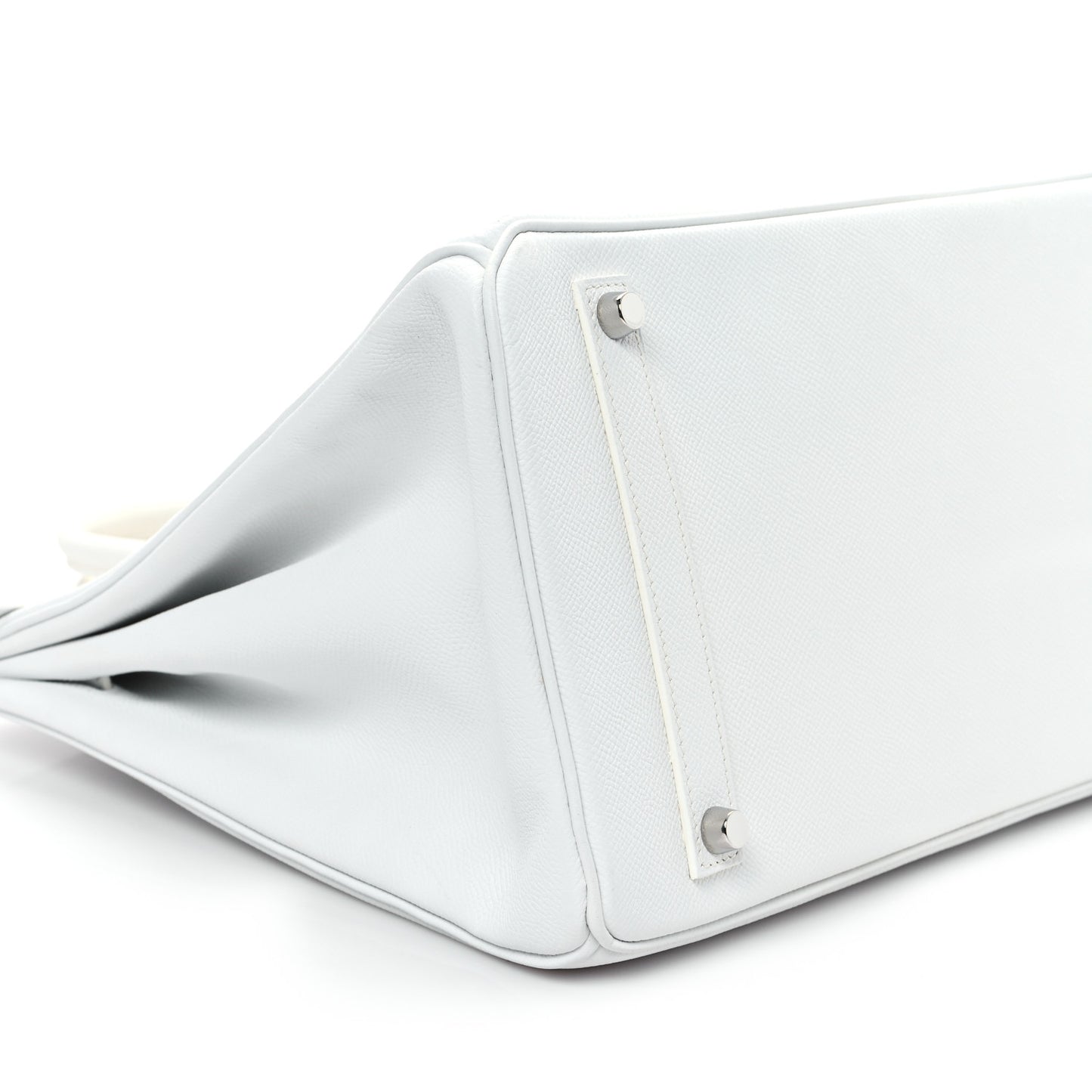 Epsom Birkin 35 White
