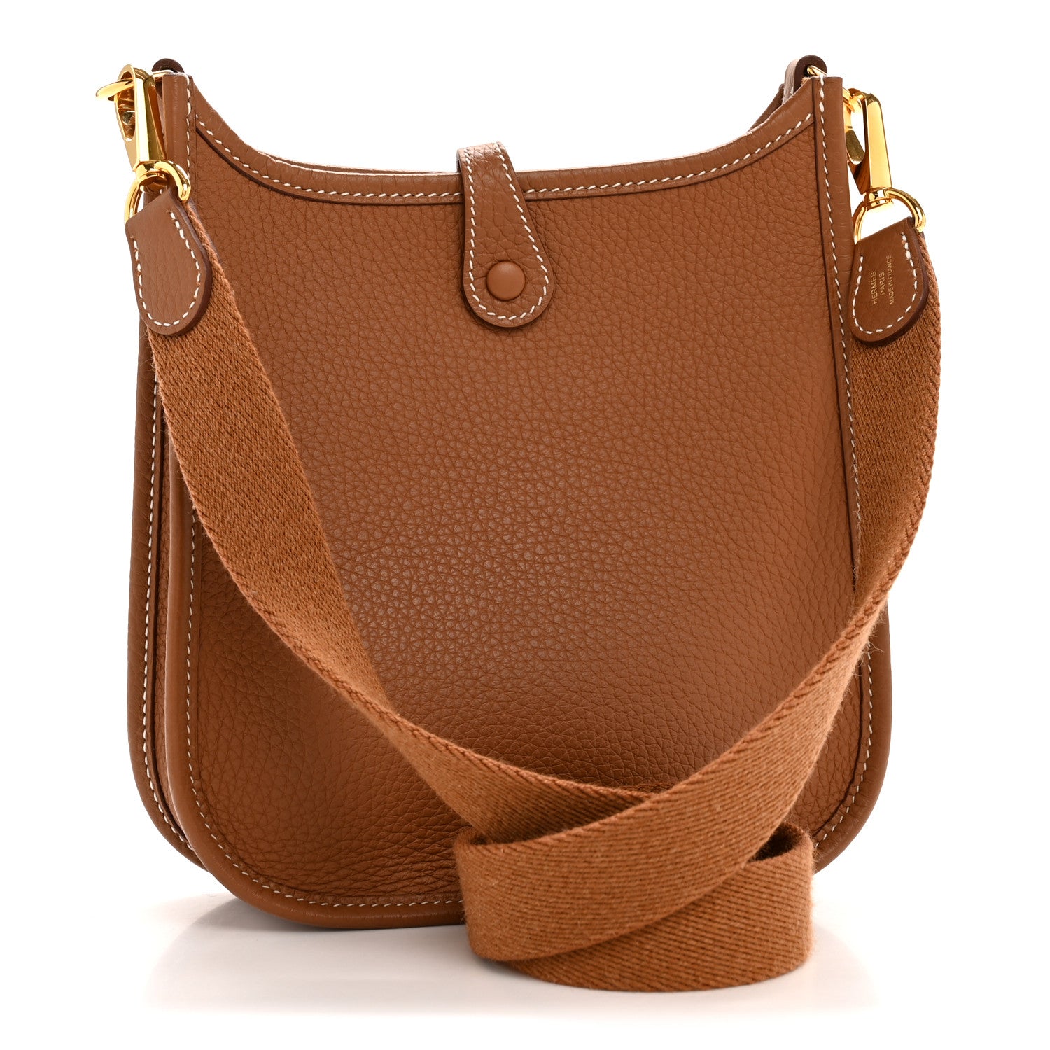 Hermes Taurillon Clemence Evelyne TPM Gold 3 of 11