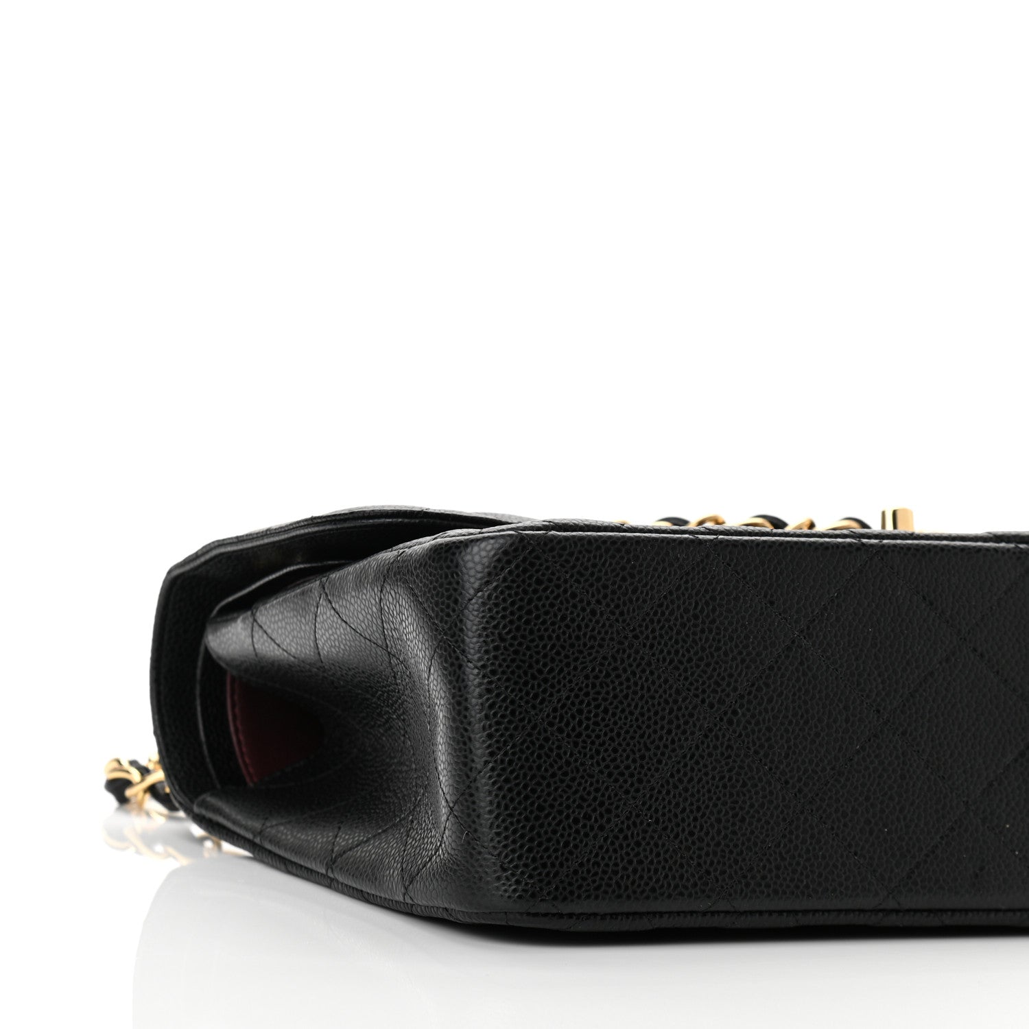 Chanel Caviar Quilted Jumbo Double Flap Black 9 of 10