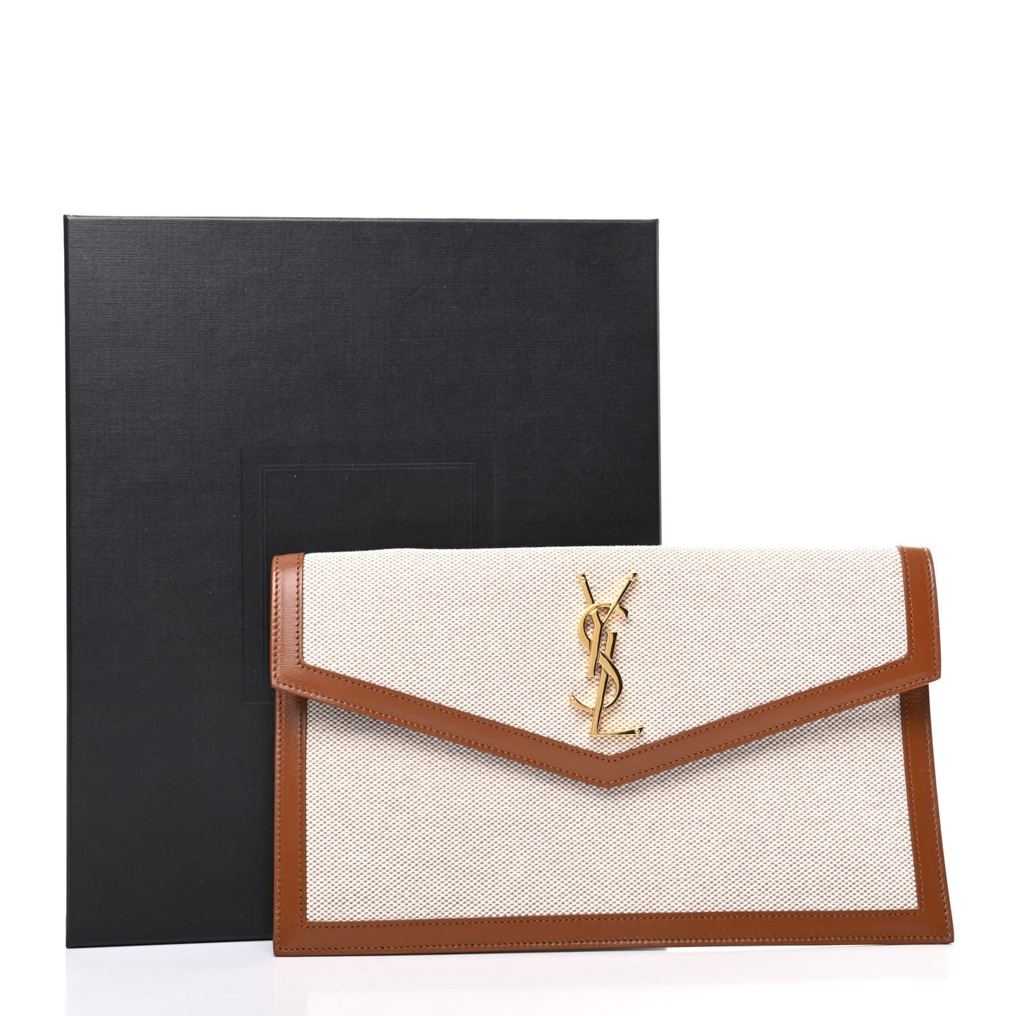 Canvas Uptown Pouch Natural Beige Brick