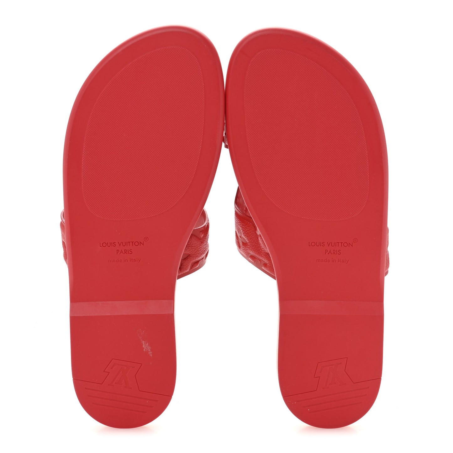 Empreinte Mens LV Oasis Mule Sandals 10 Red
