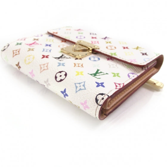 Monogram Multicolor Koala Wallet White